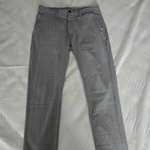 Zara Grey Textured Pants